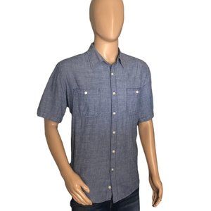 Size Large FADED GLORY (42-44) Cotton Button Down.